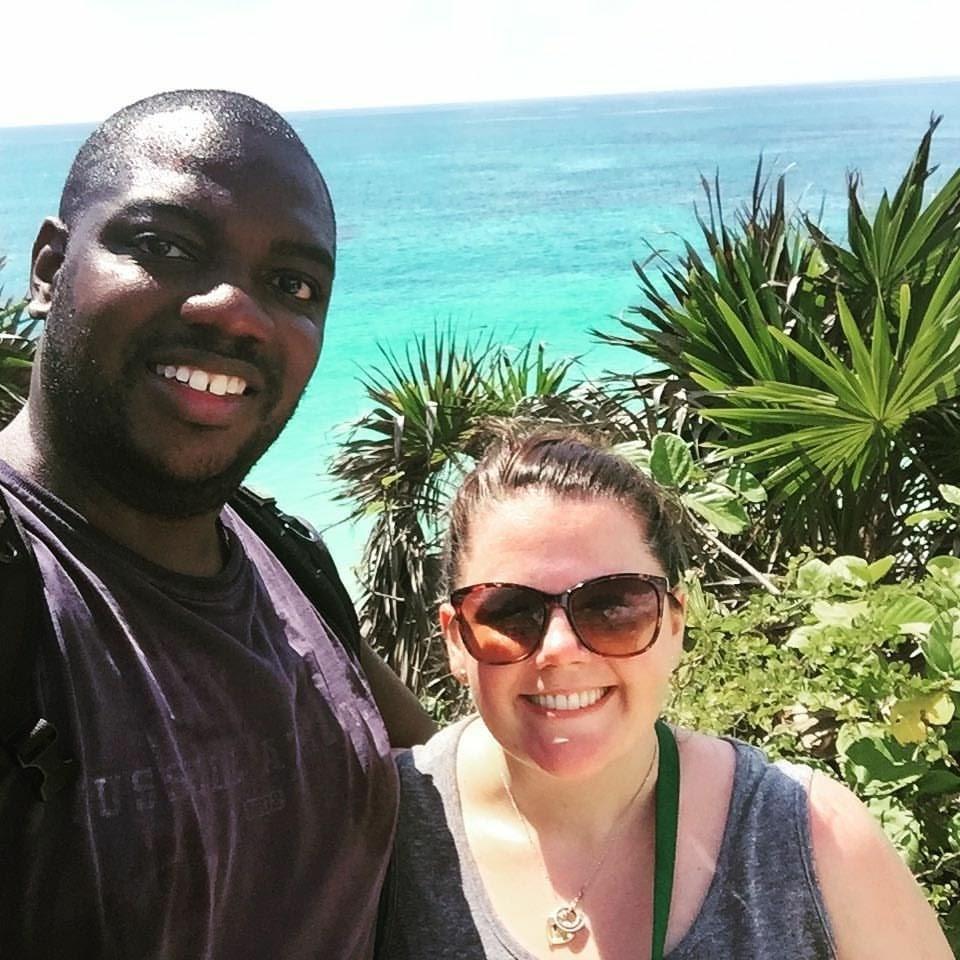 Tulum, Mexico, July 2017. First international vacation together!
