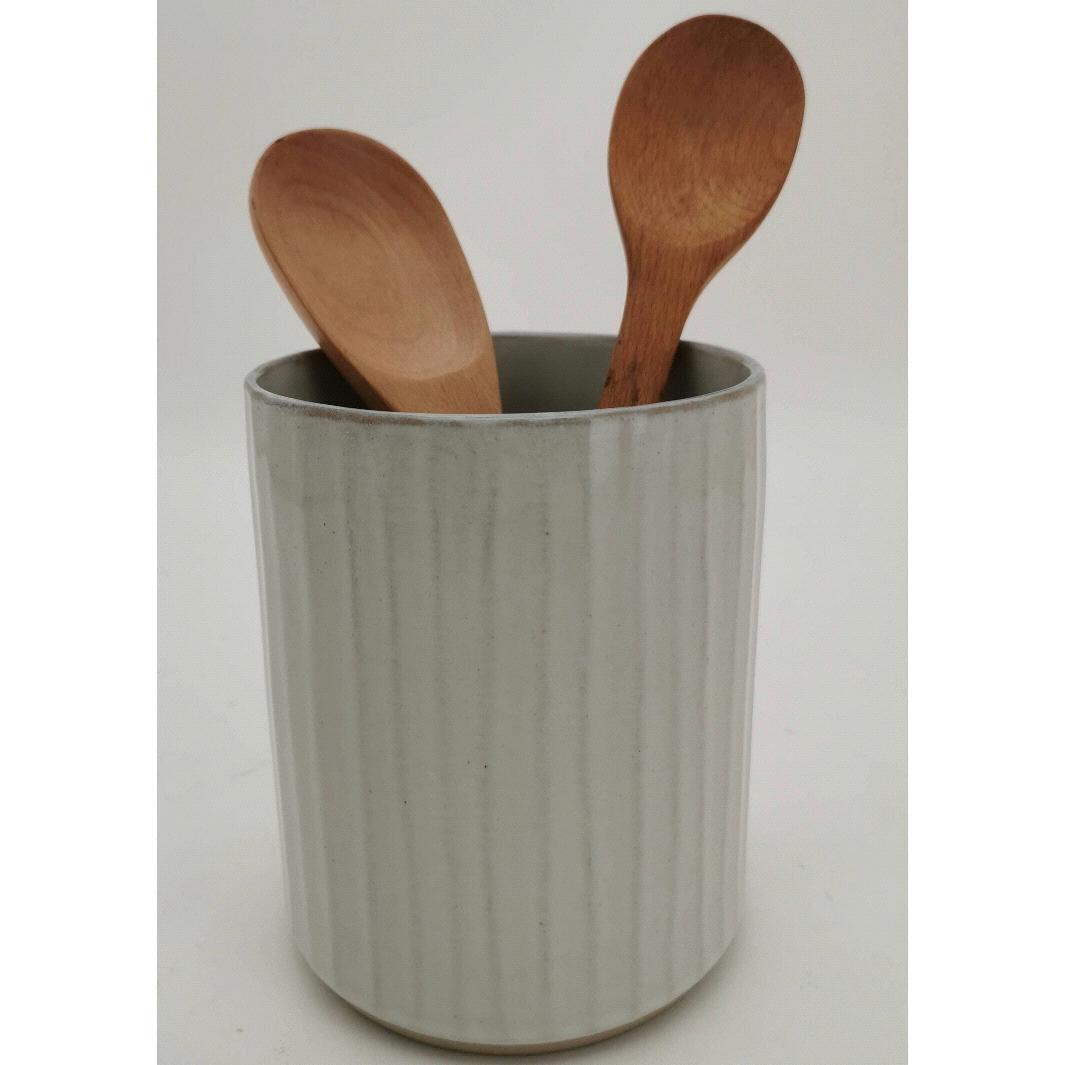 Stoneware Utensil Caddy - Hearth & Hand™ with Magnolia