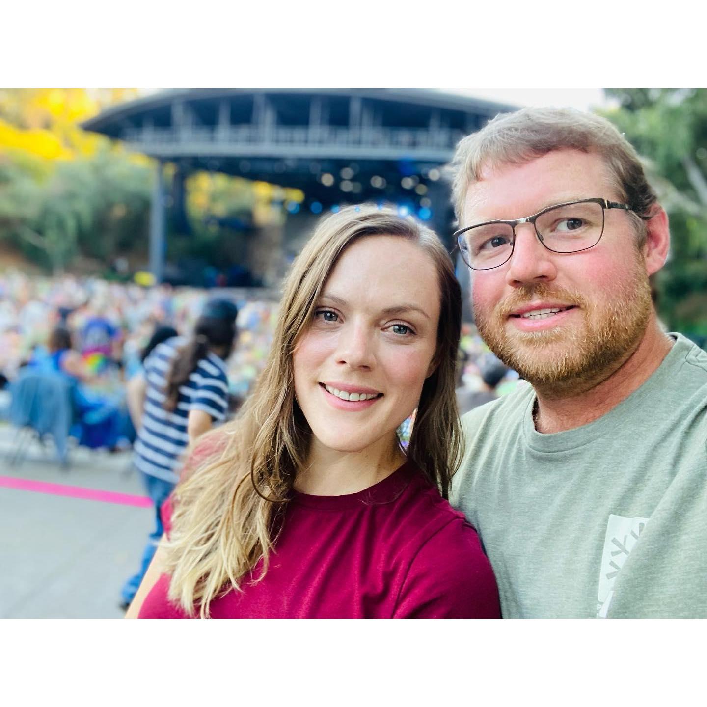 2023 - At Frost Amphitheater in Stanford, CA, for Billy Strings.