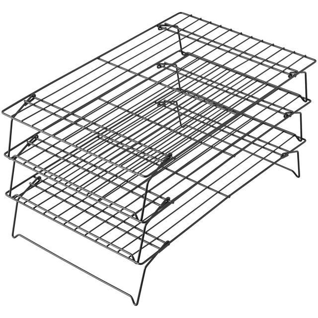 Wilton® Advance Select Premium Nonstick™ 3-Tier Cooling Grid in Gunmetal