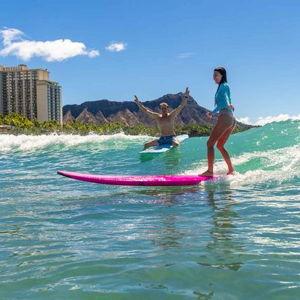 Honeymoon Surf Lessons