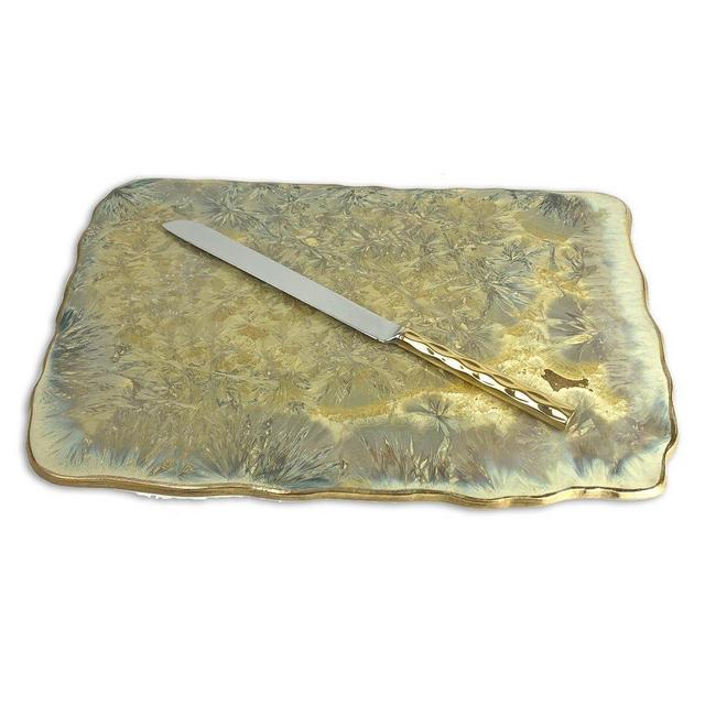 Borealis Gold Large Tray