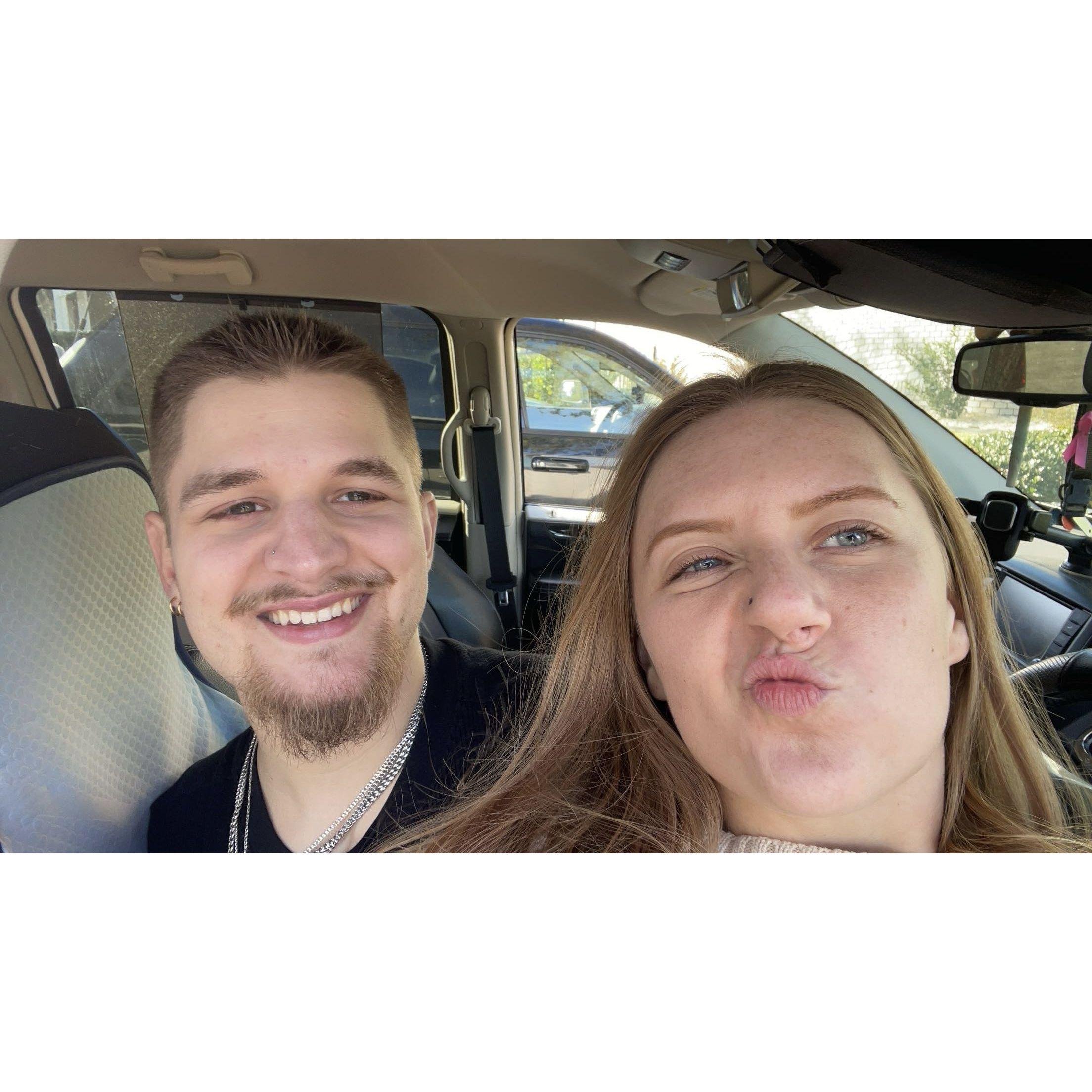 DAY OF ENGAGEMENT! (she had no idea)