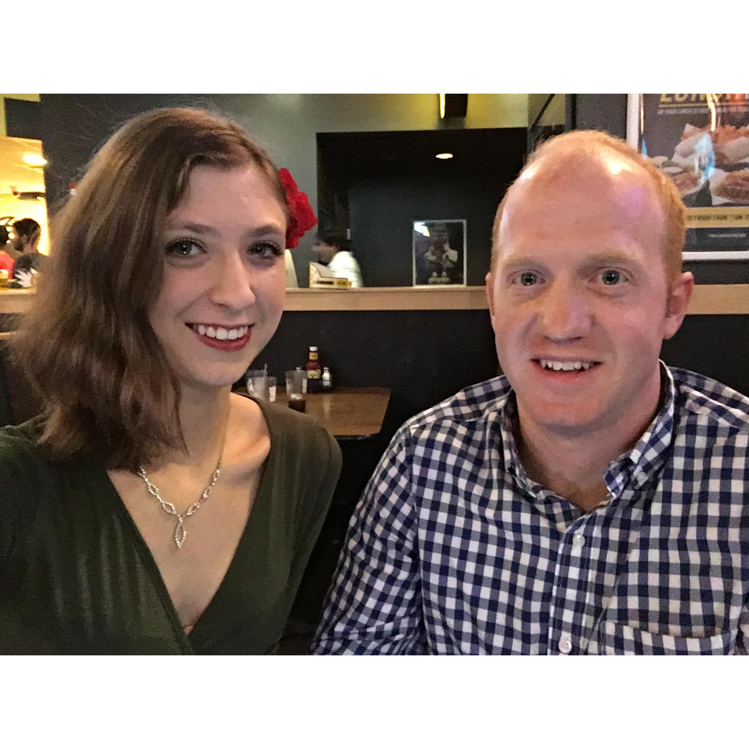 Fancy Buffalo Wild Wings date!