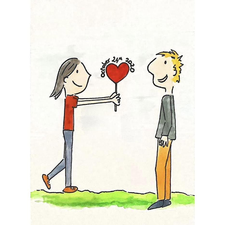 "The Proposal"
art by Raphaëlle Mahieu