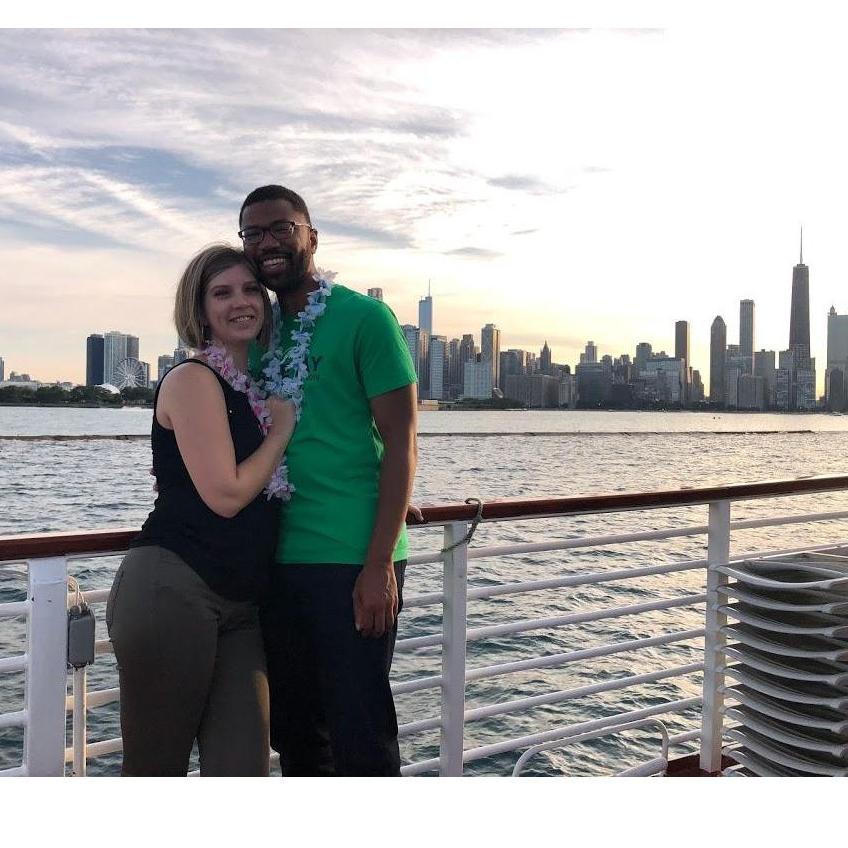 One of the great Chicago boat cruises during a beautiful summer