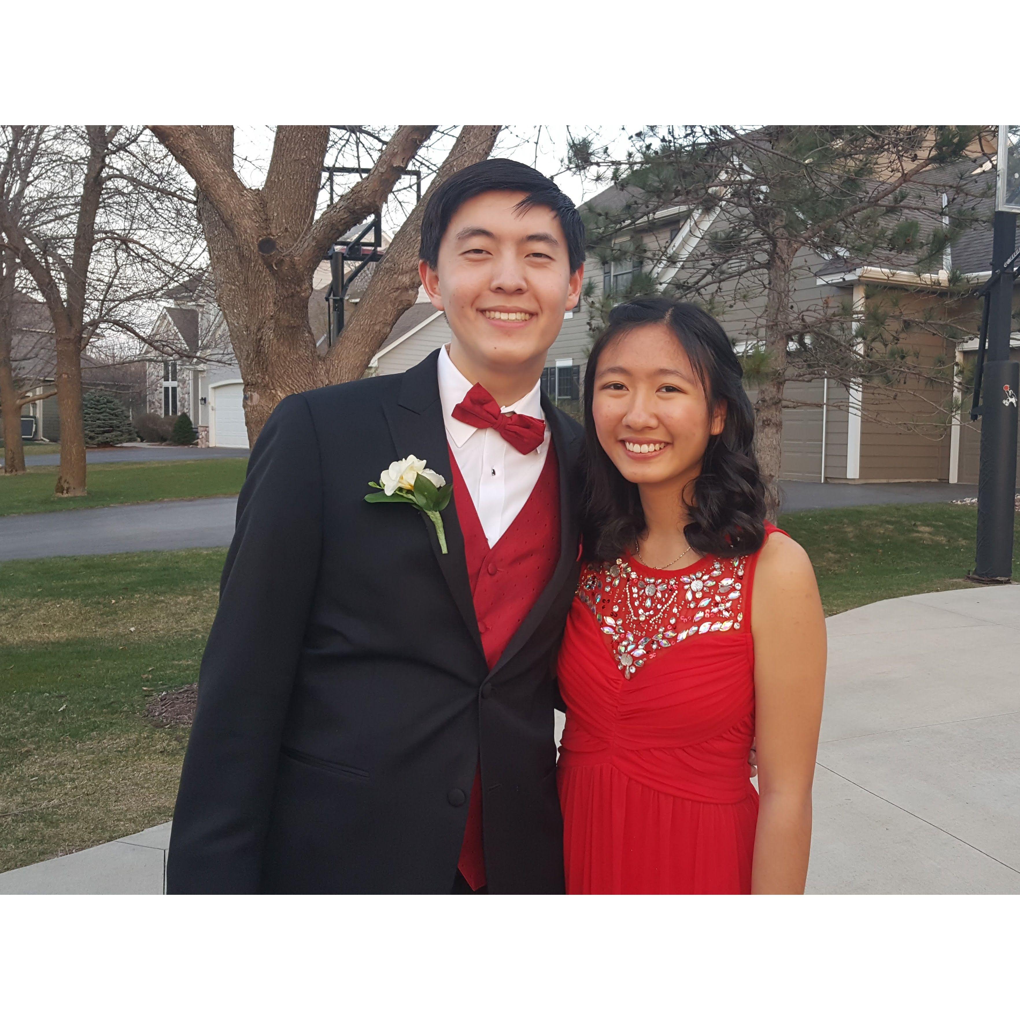 Junior year prom!