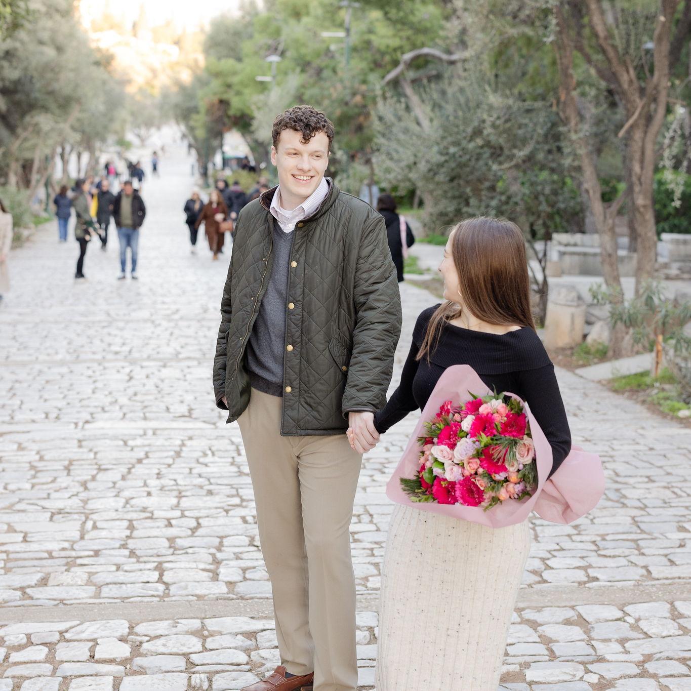 Photos from our engagement in Greece!