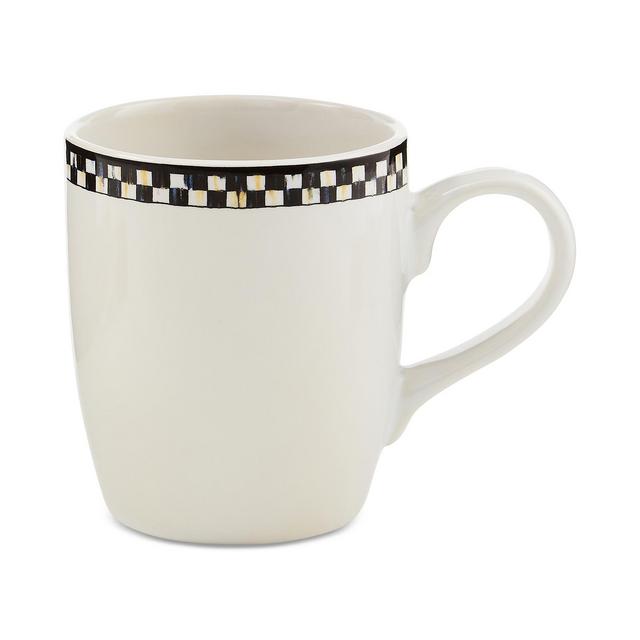 MacKenzie-Childs Courtly Check Everyday Mugs, Set of 4