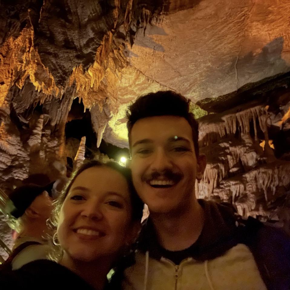 August 2025 at Mammoth Cave - Emma and Caleb’s first national park!