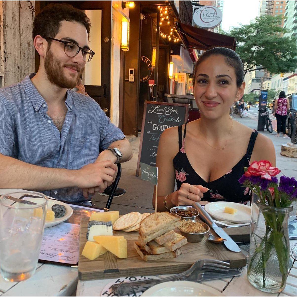 When Emilia realized that David might love her even more than he loves cheese.