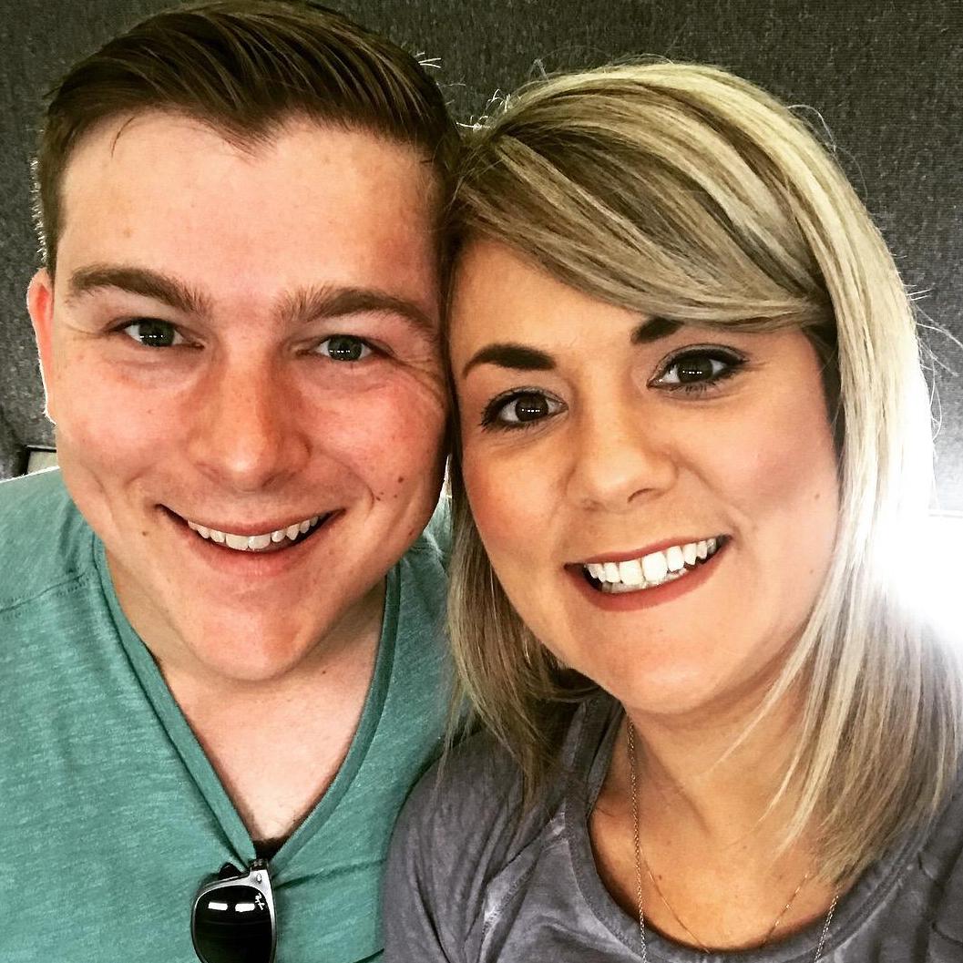 This is us at the top of the Gateway Arch while visiting St. Louis.