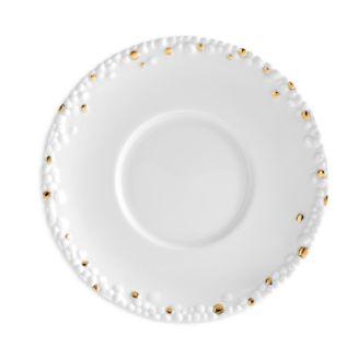 L'Objet Haas Mojave Saucer with Gold Accents