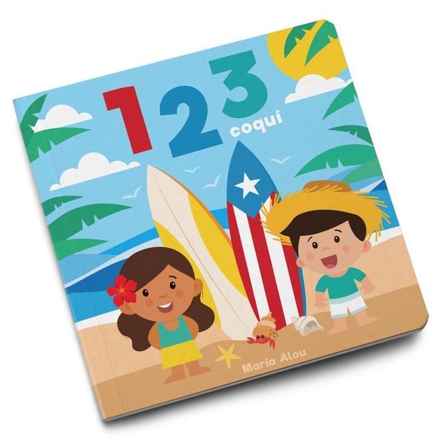 1 2 3 Coquí Board Book