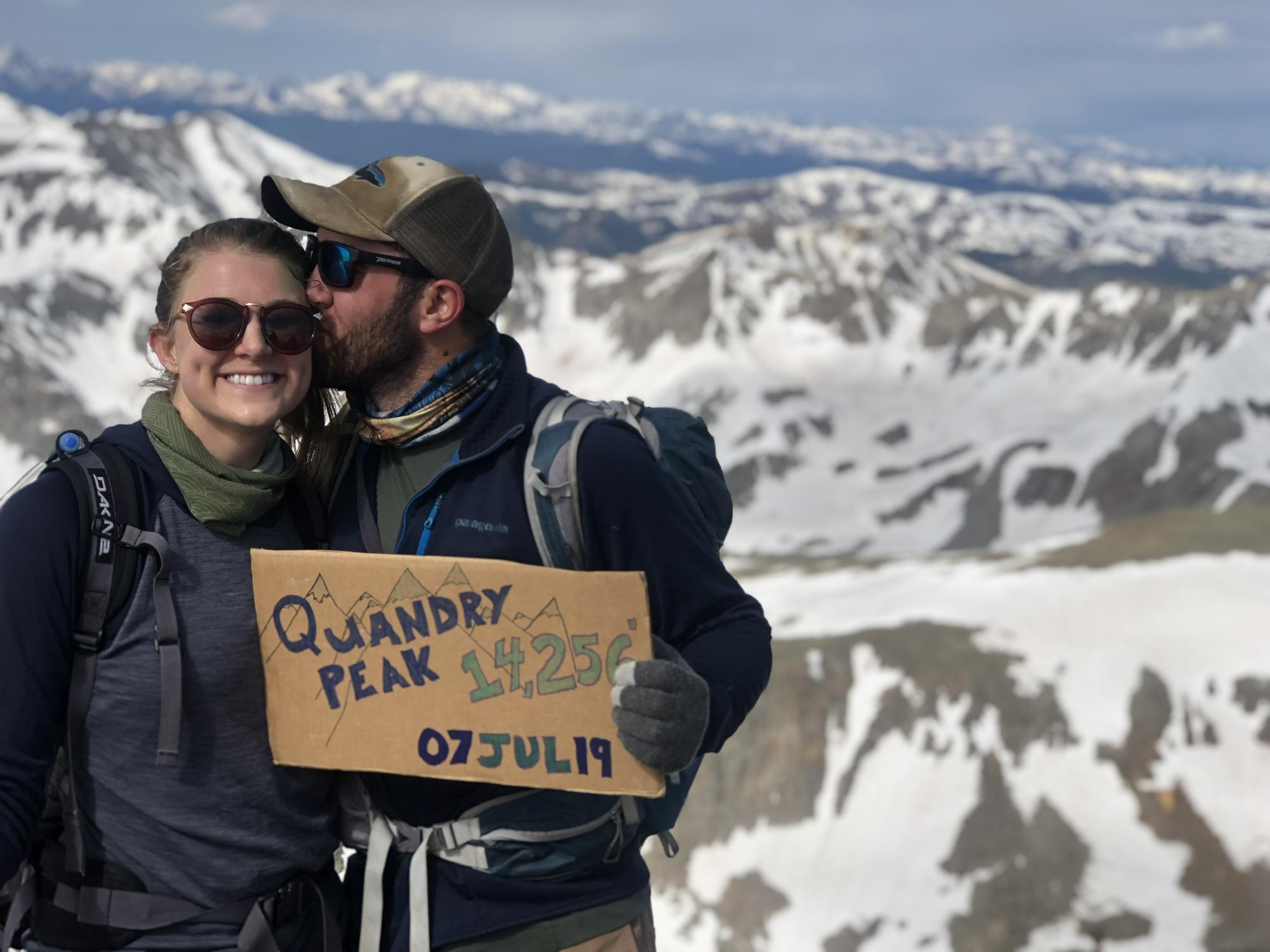 Quandary Peak summit