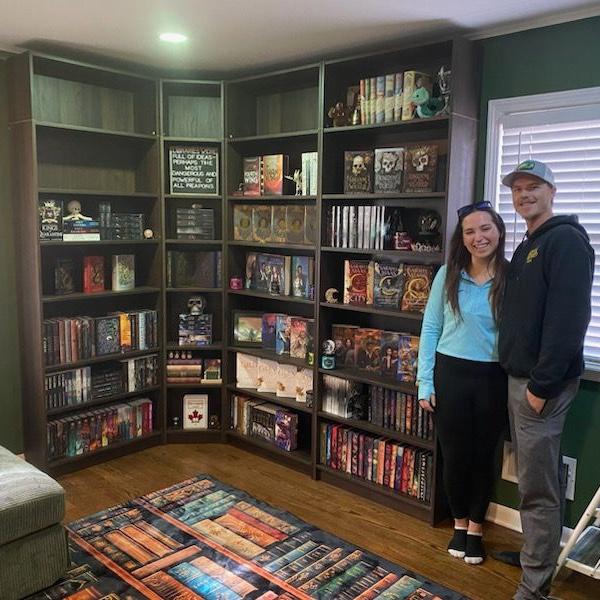 Building our dream library at home!