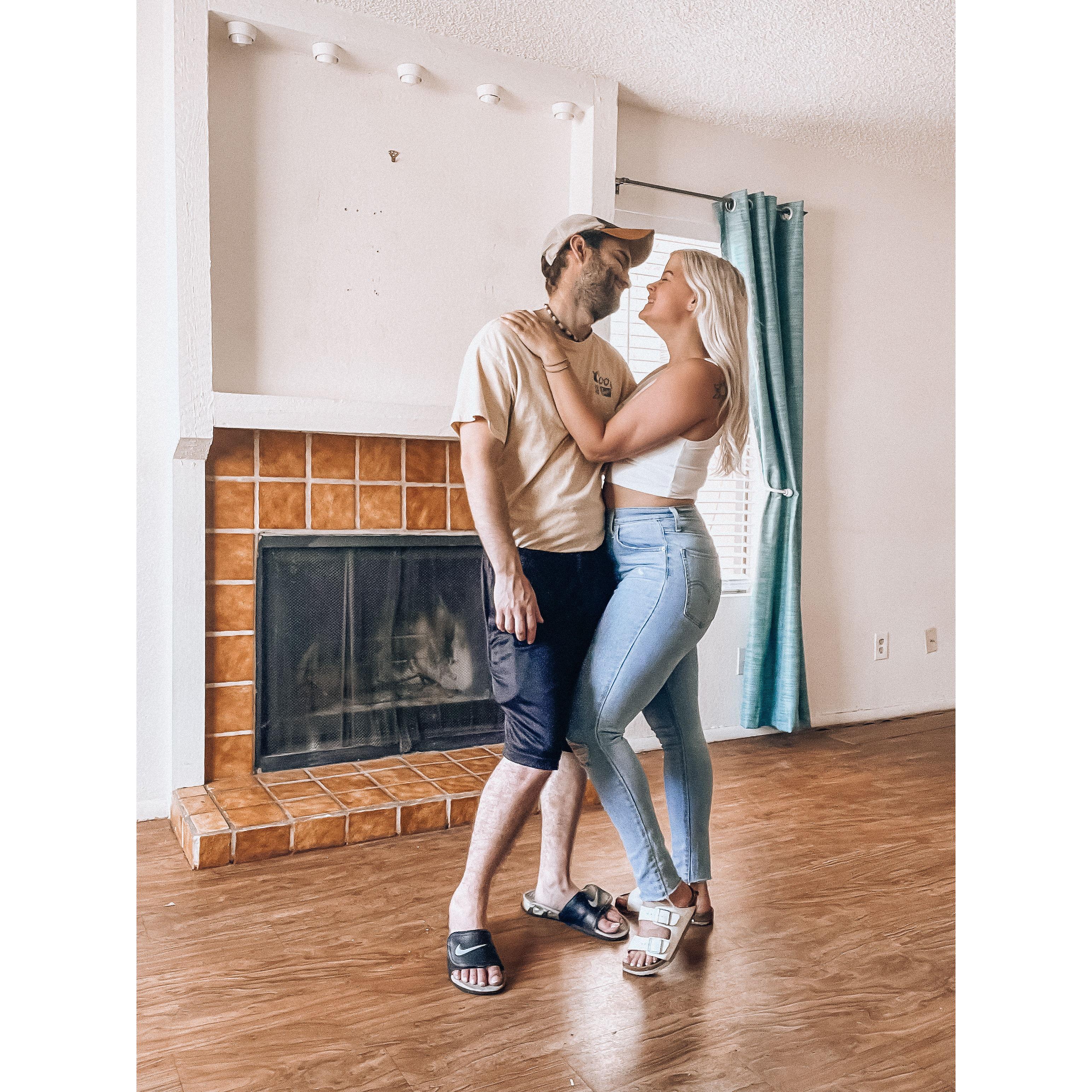 When we bought our first home <3