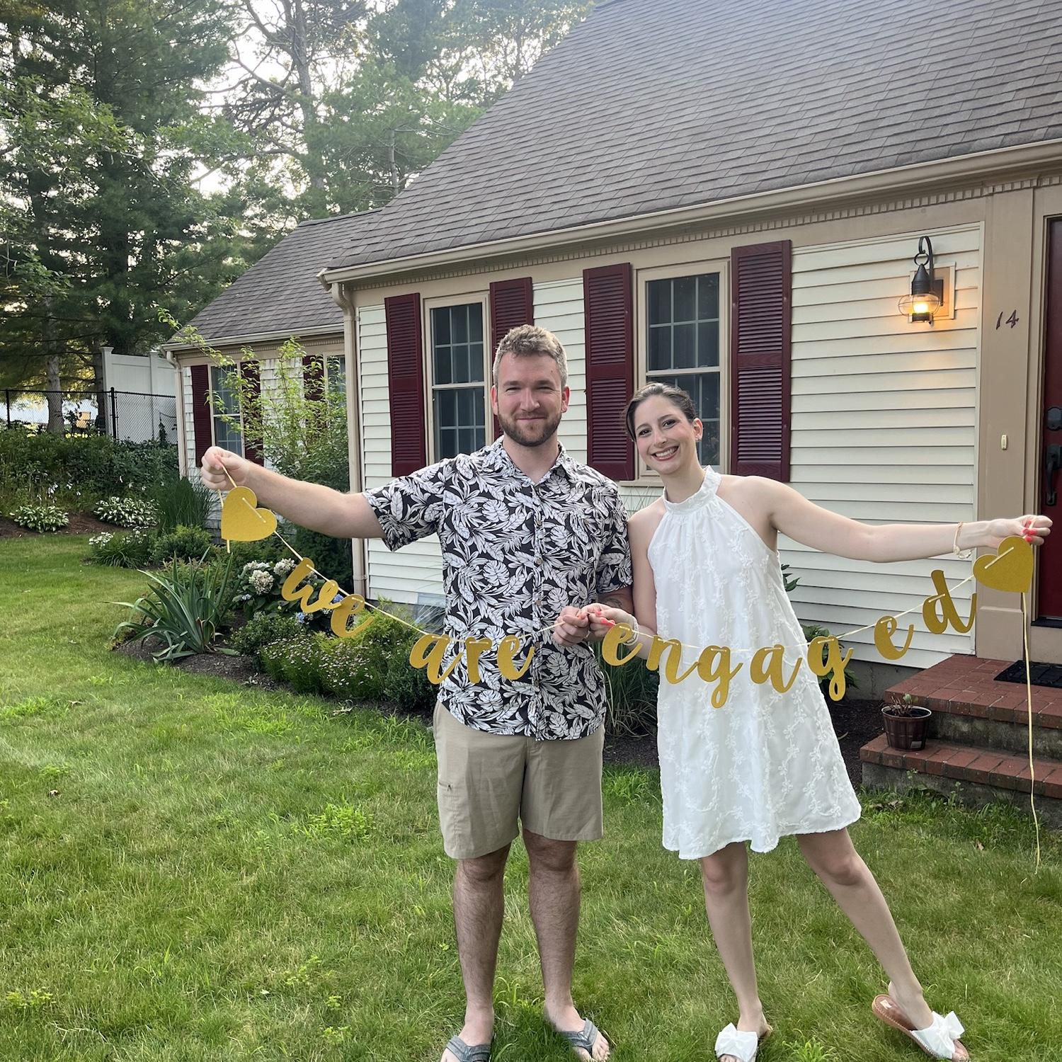 We’re engaged!