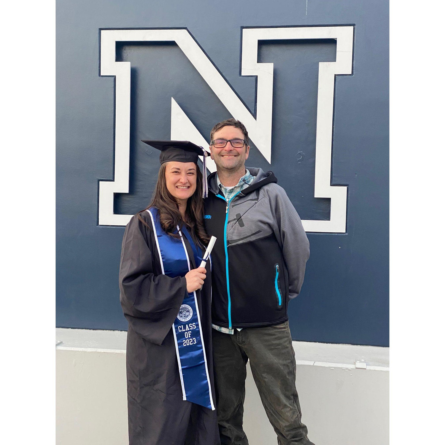 Graduation day! And the last day we lived in Reno.