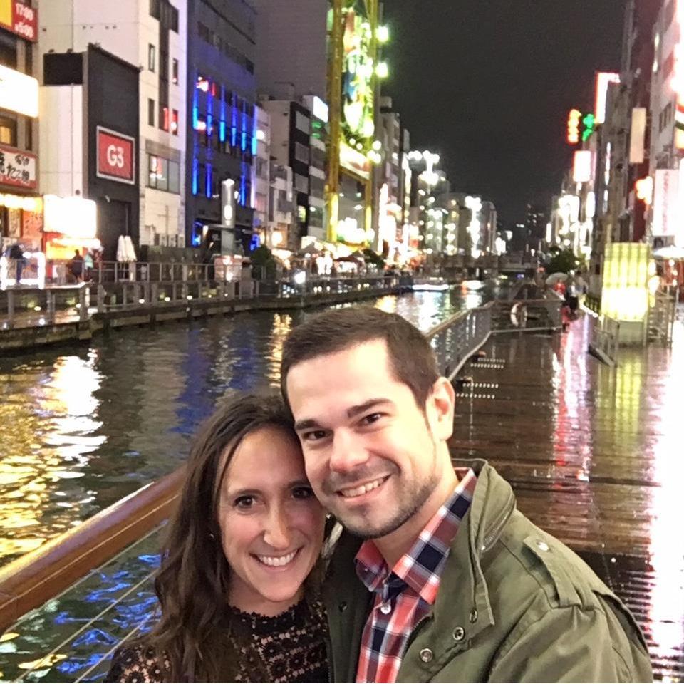 Japan was our first big trip together!