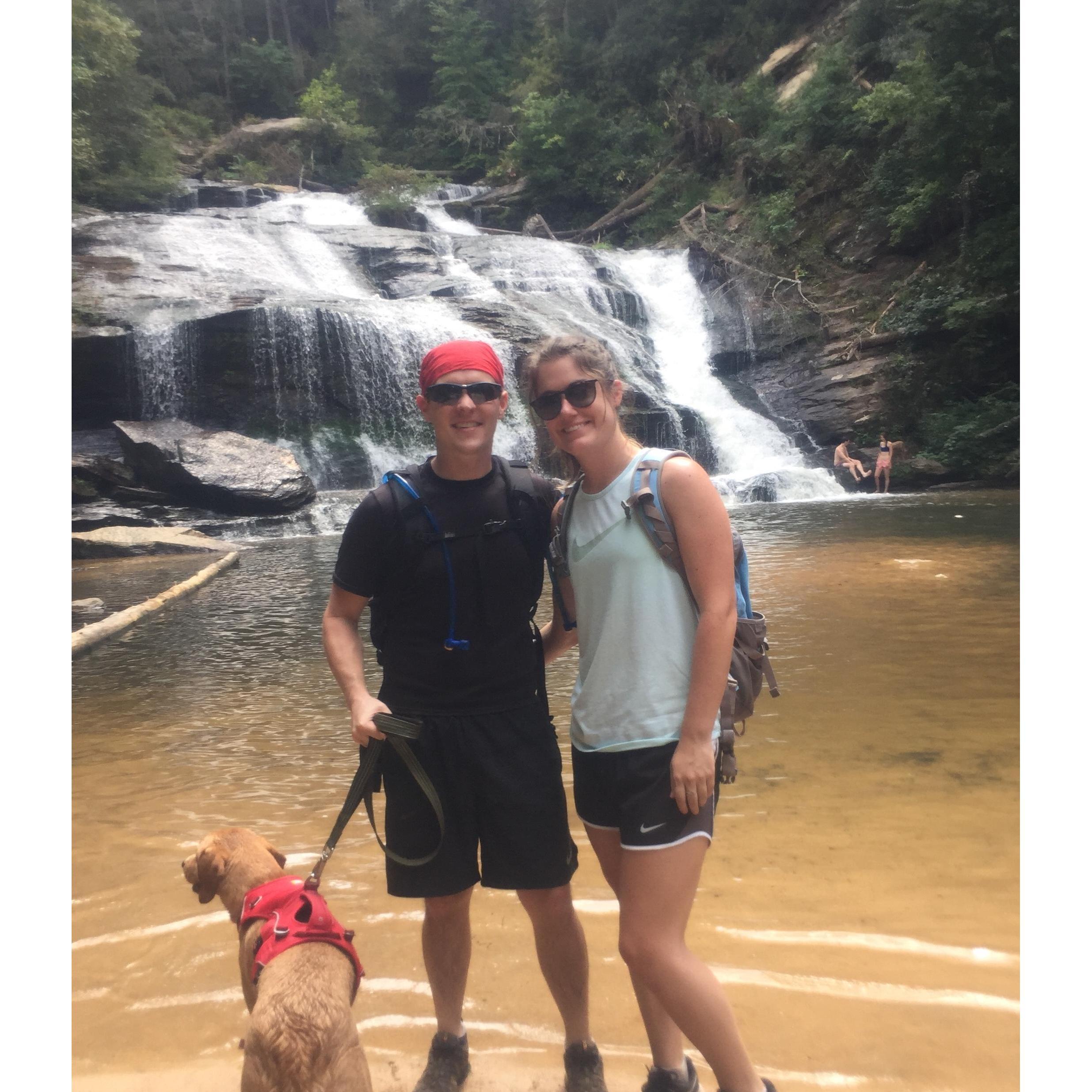 Hiking and Panther Creek Falls
