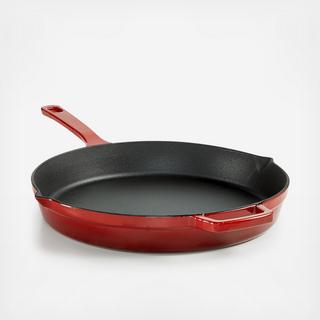Martha Stewart Collection - Enameled Cast Iron Fry Pan