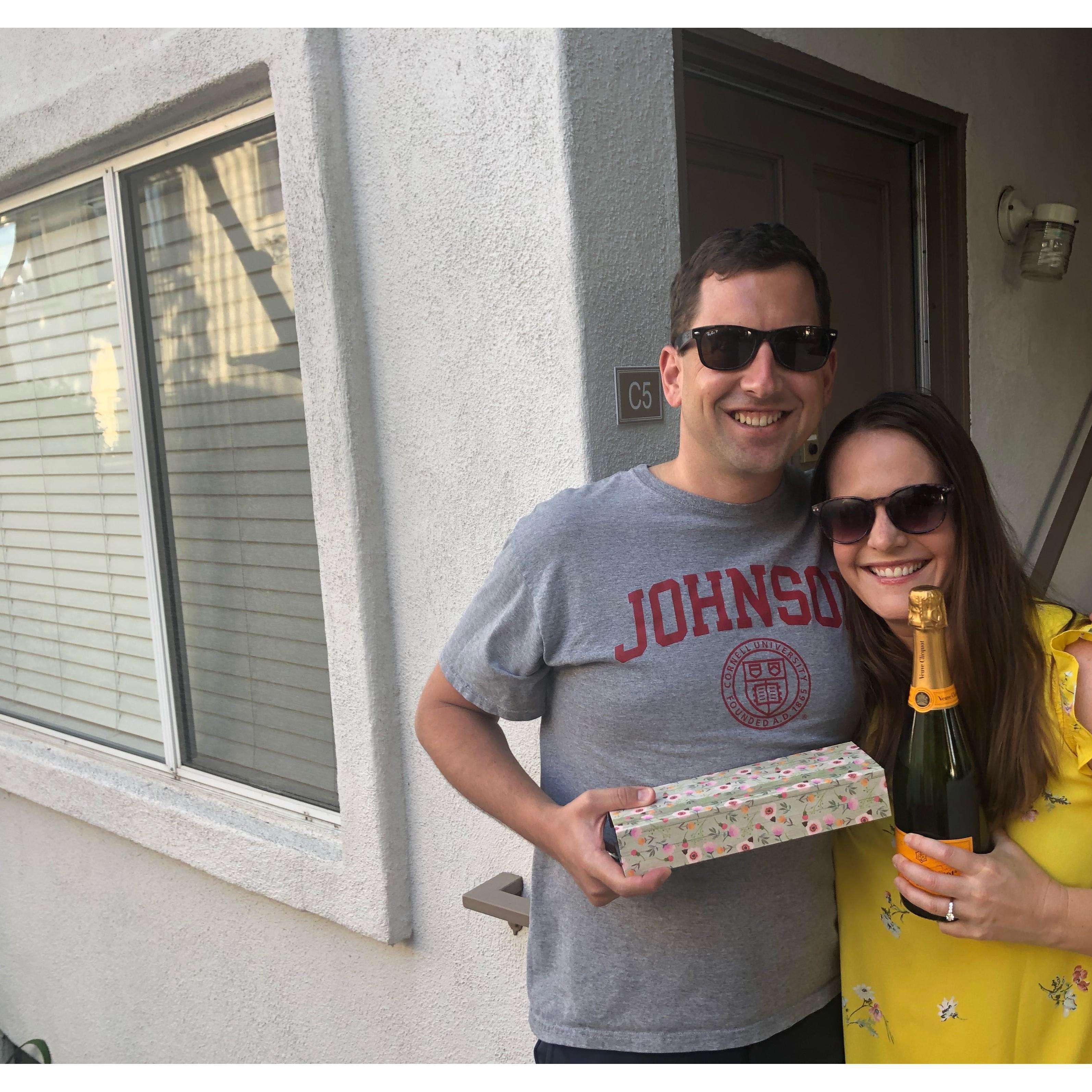 Officially homeowners