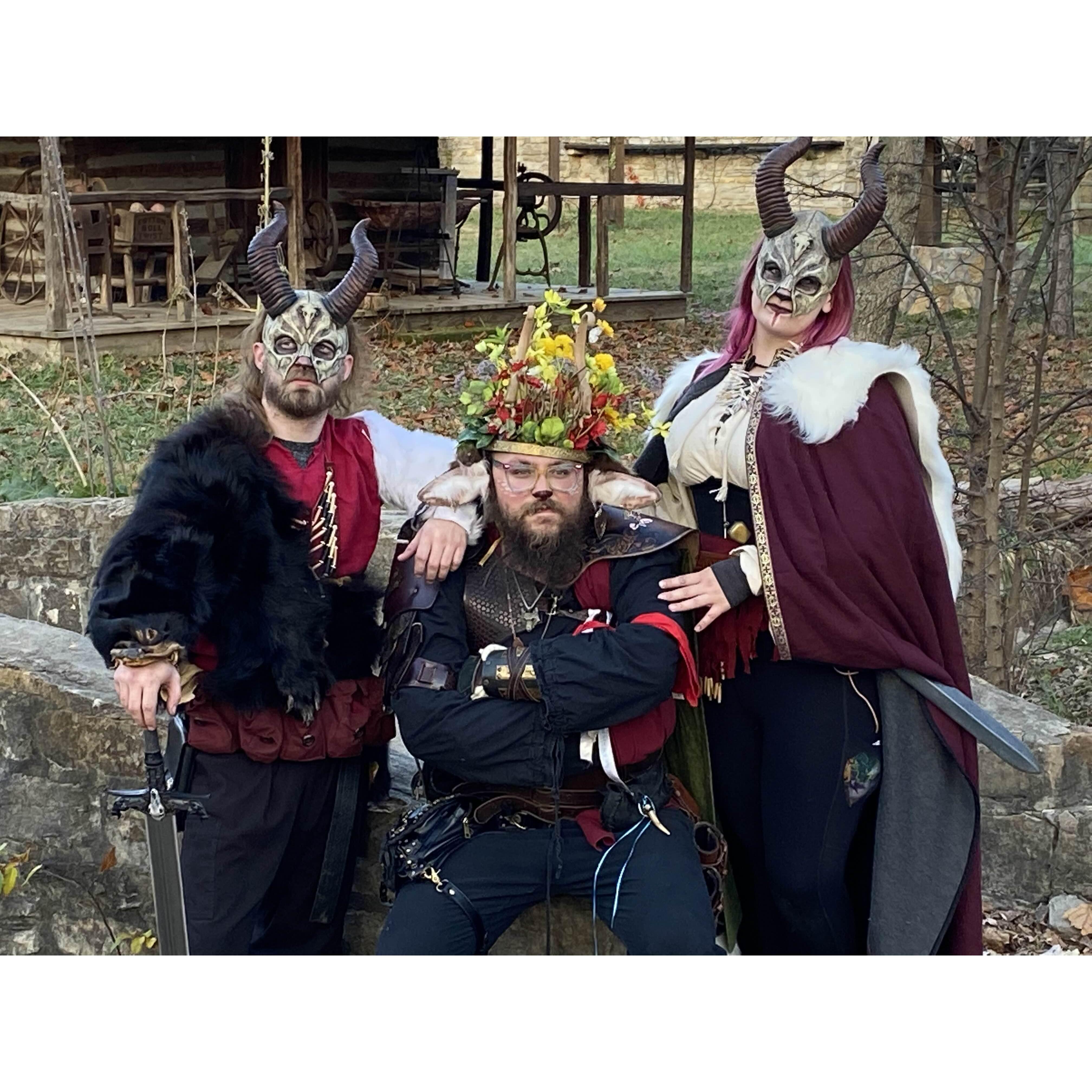 He said we had the right kind of feral energy to play his parents—and we were honored to bring fantasy family drama to life.