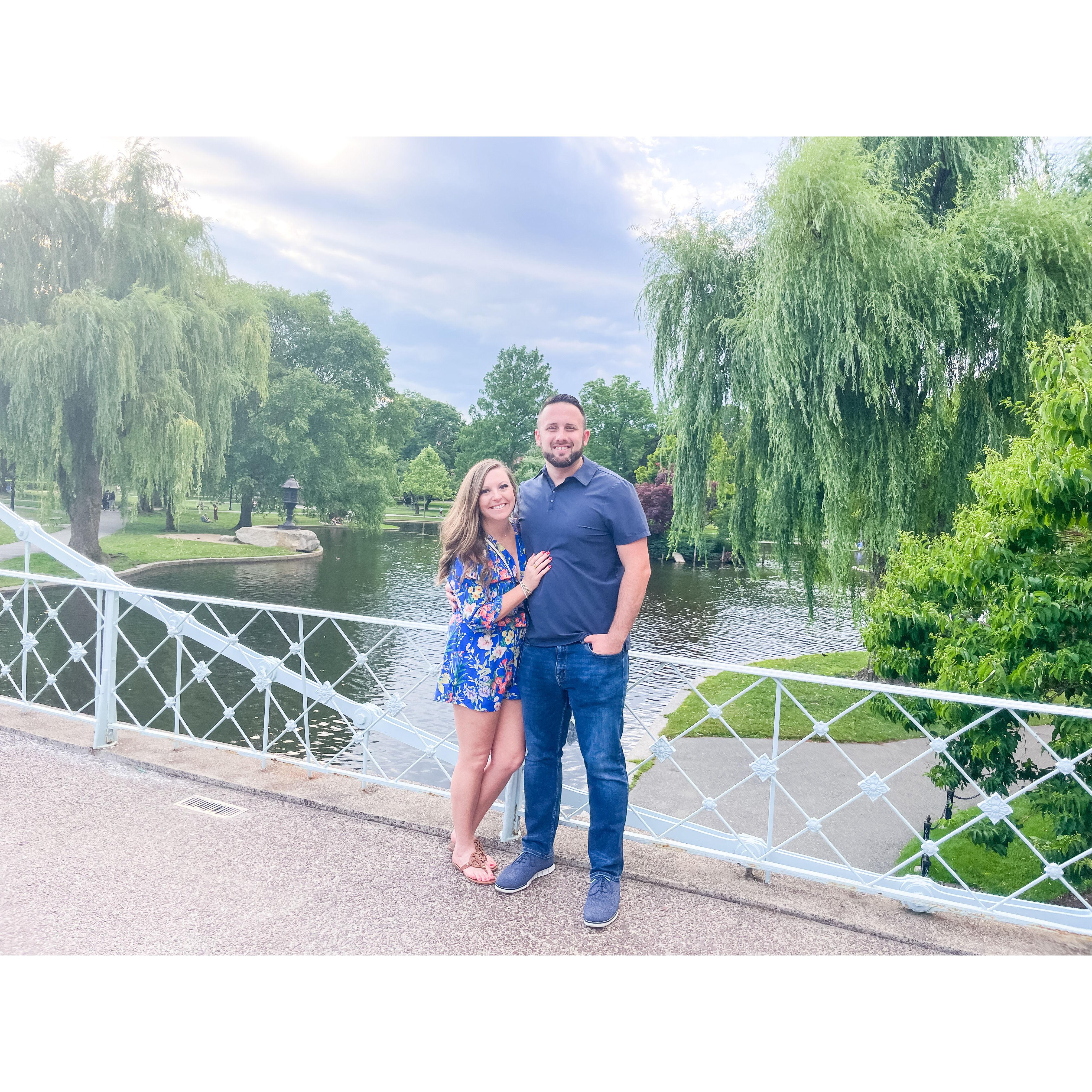 Visiting the Boston Common, 2022