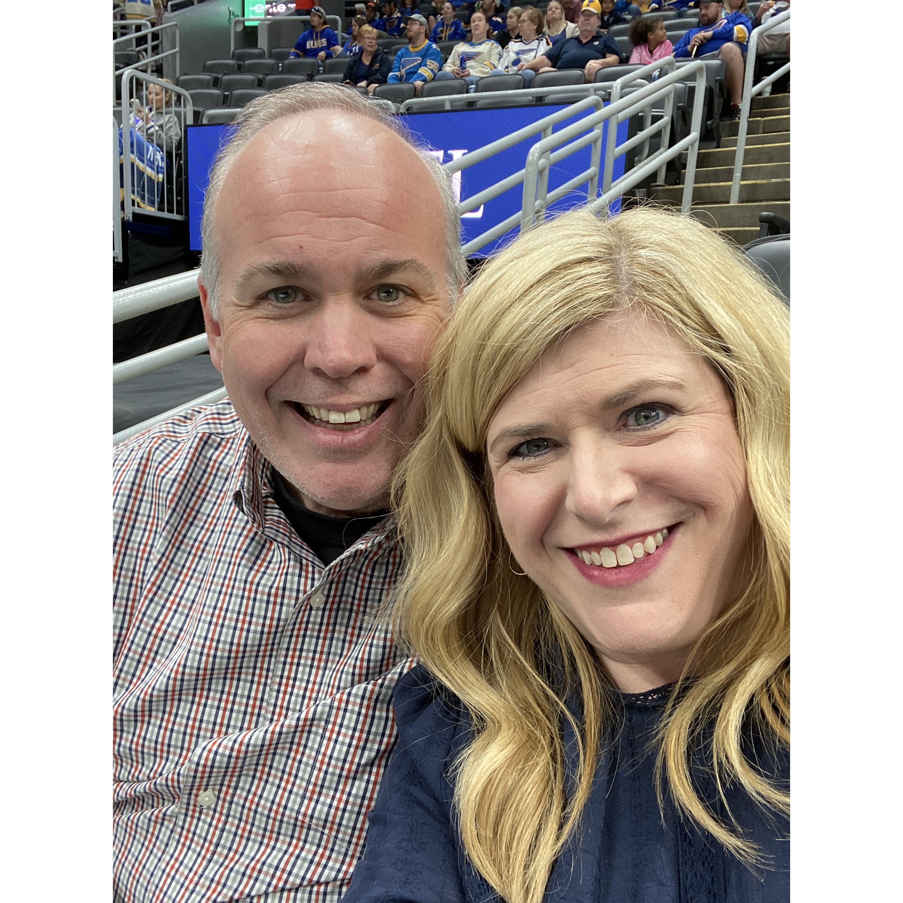 St. Louis Blues Hockey Game - September 2023