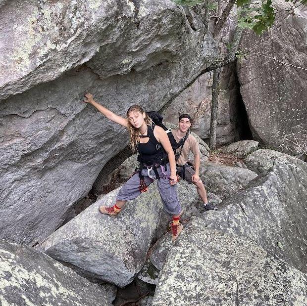 ....more rock climbing!