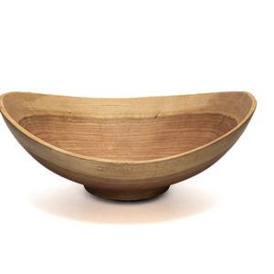 Andrew Pearce Medium Live Edge (oval) Wooden Bowl