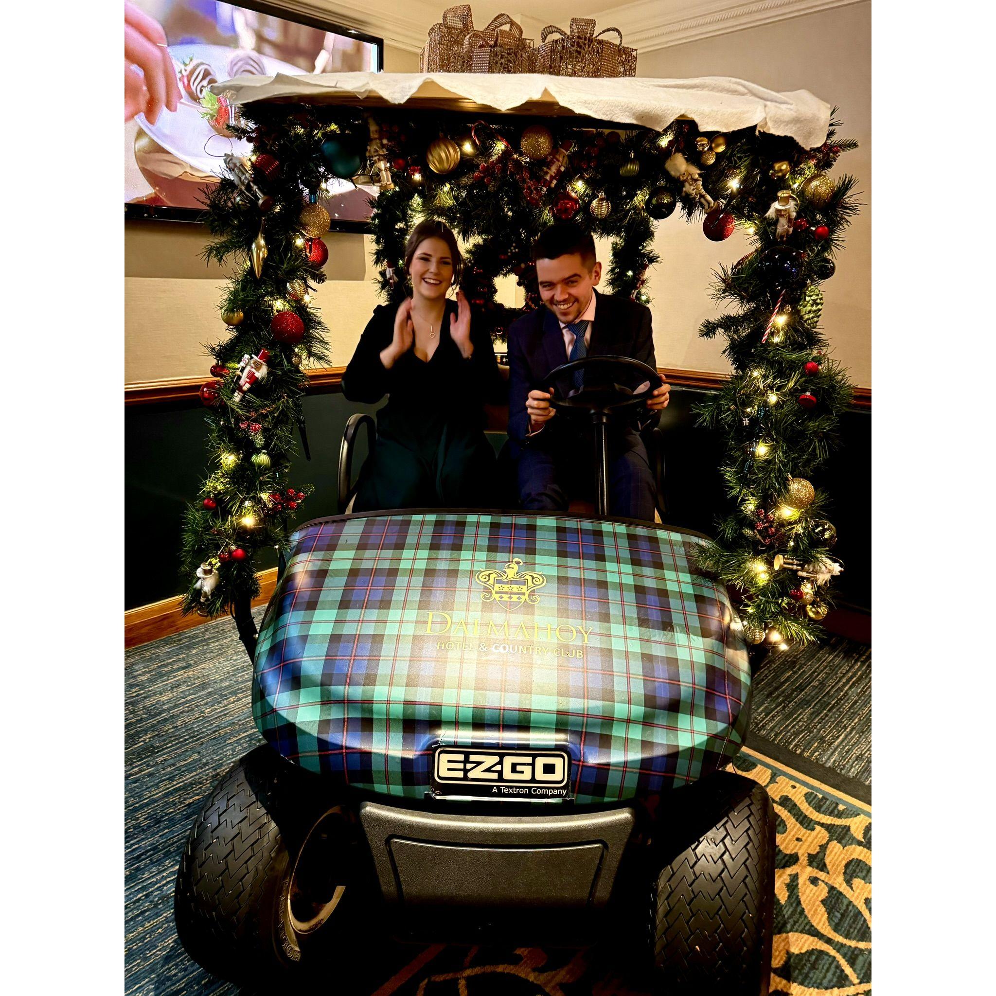 At Jenny & Cam's wedding in 2023