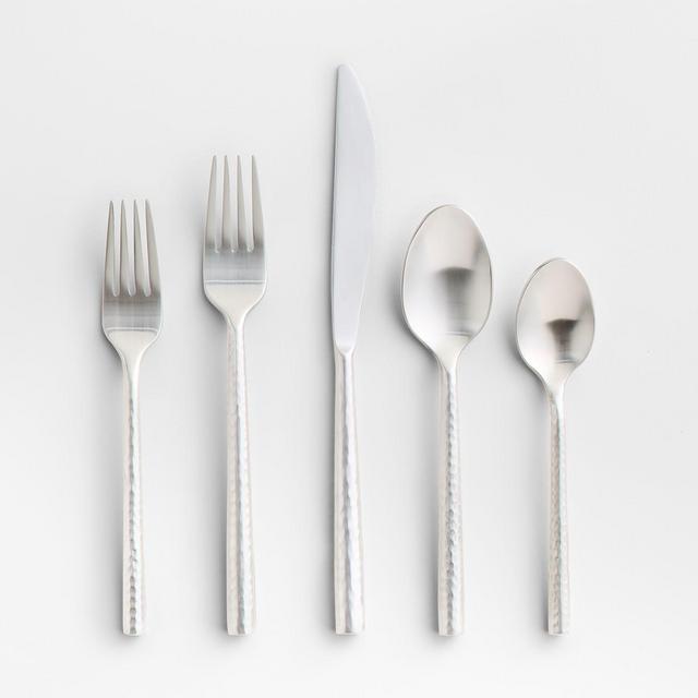 Boulder Satin 20-Piece Flatware Set