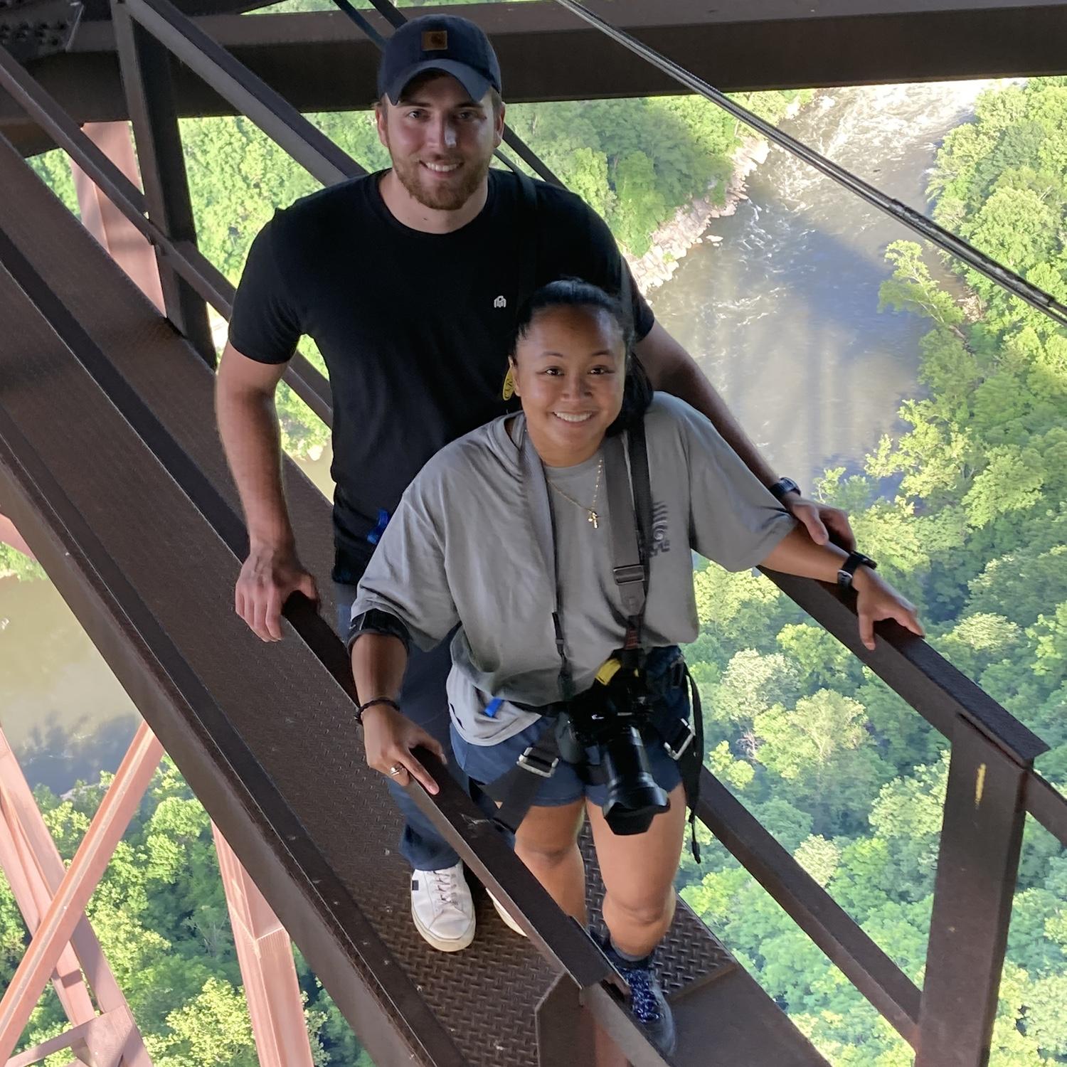 Walked across the biiiig bridge