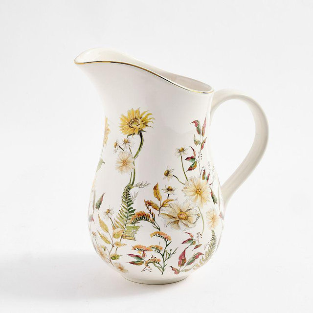 Bedford Harvest Stoneware Pitcher - Multi