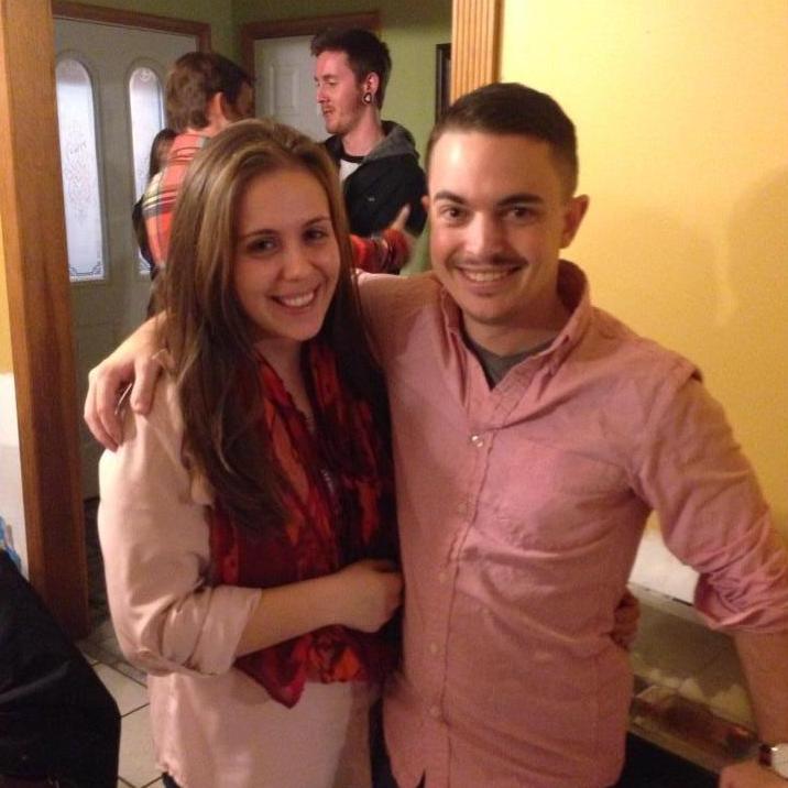 our first photo together - january 2014