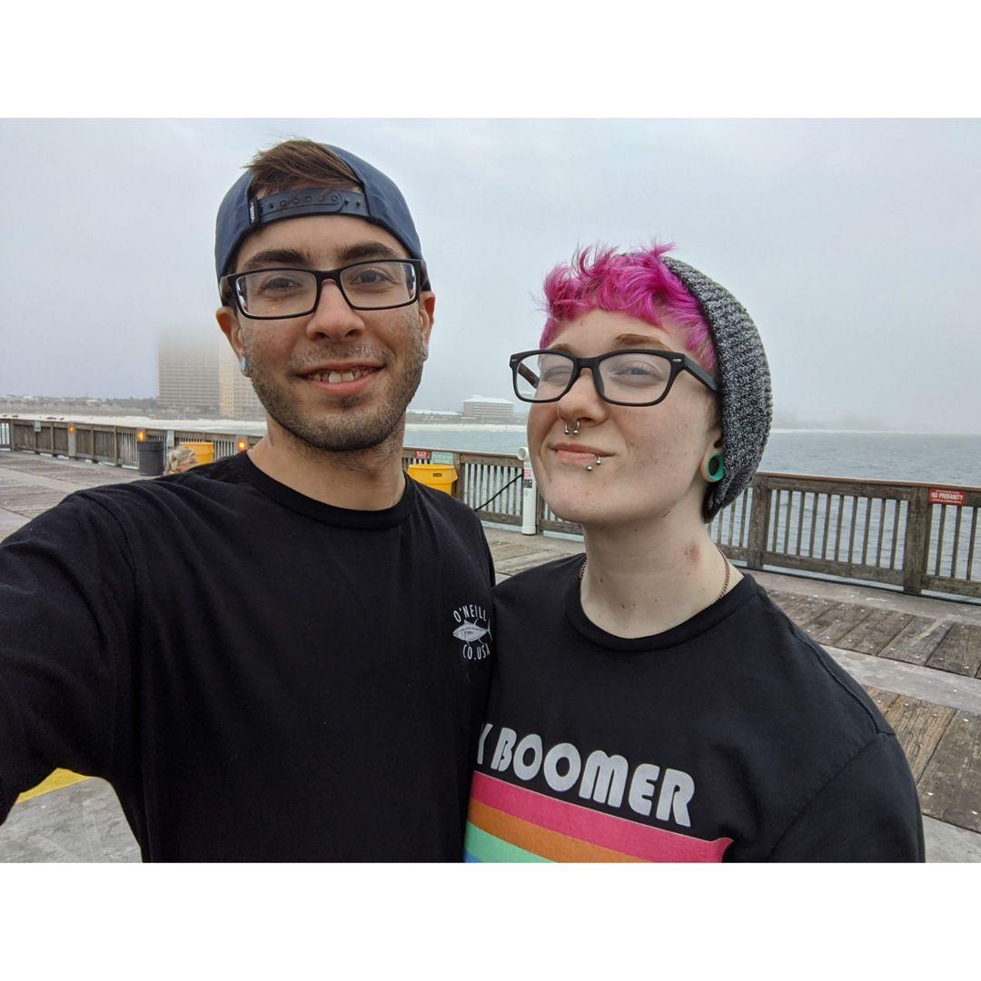 Our first day together <3