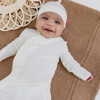 Modal Magnetic Cozy Sleeper Gown + Hat Set