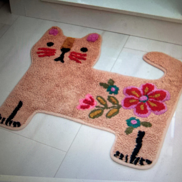 Tufted Cotton Bath Mat