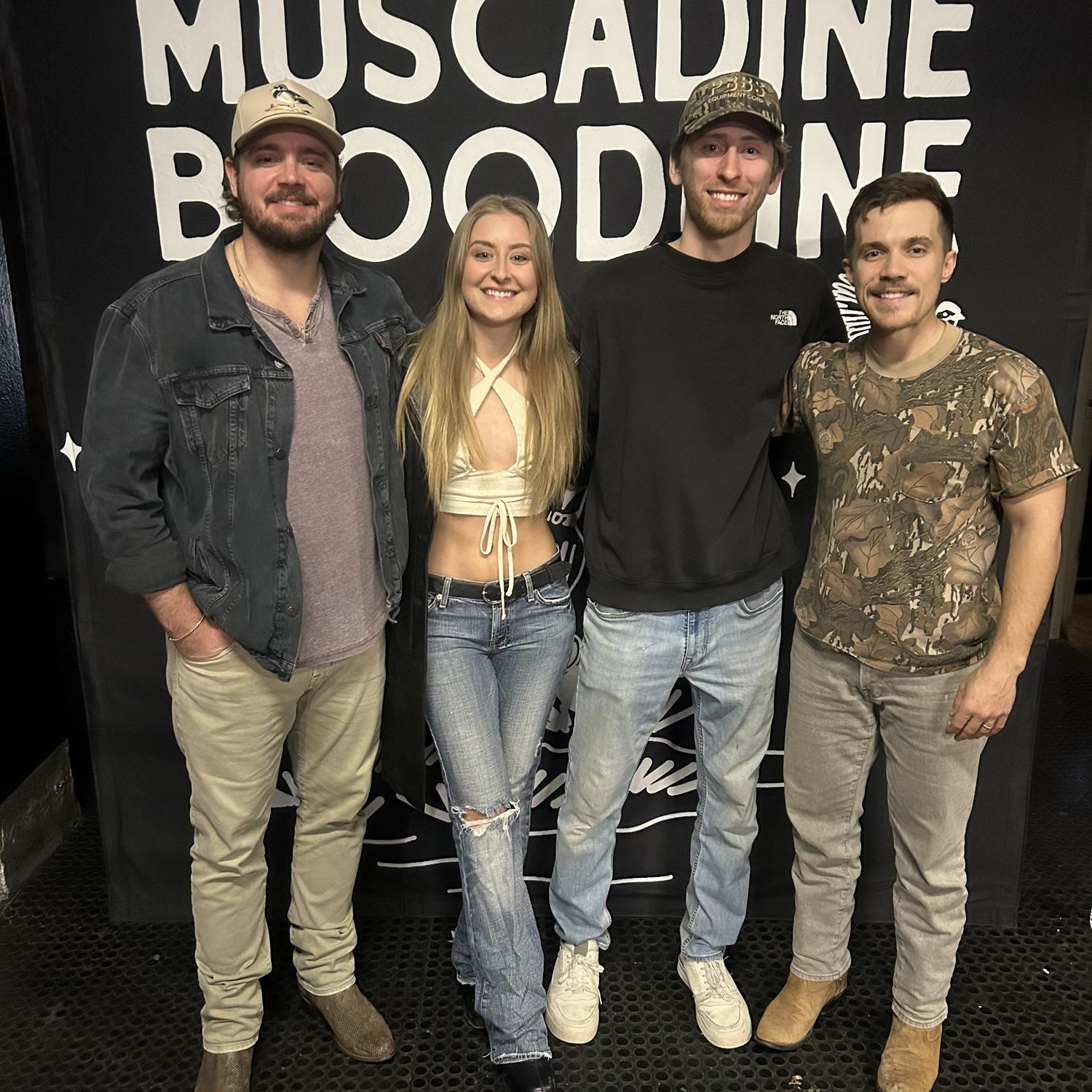 Getting to meet Muscadine Bloodline at First Avenue! And getting Connor’s favorite hat signed by them