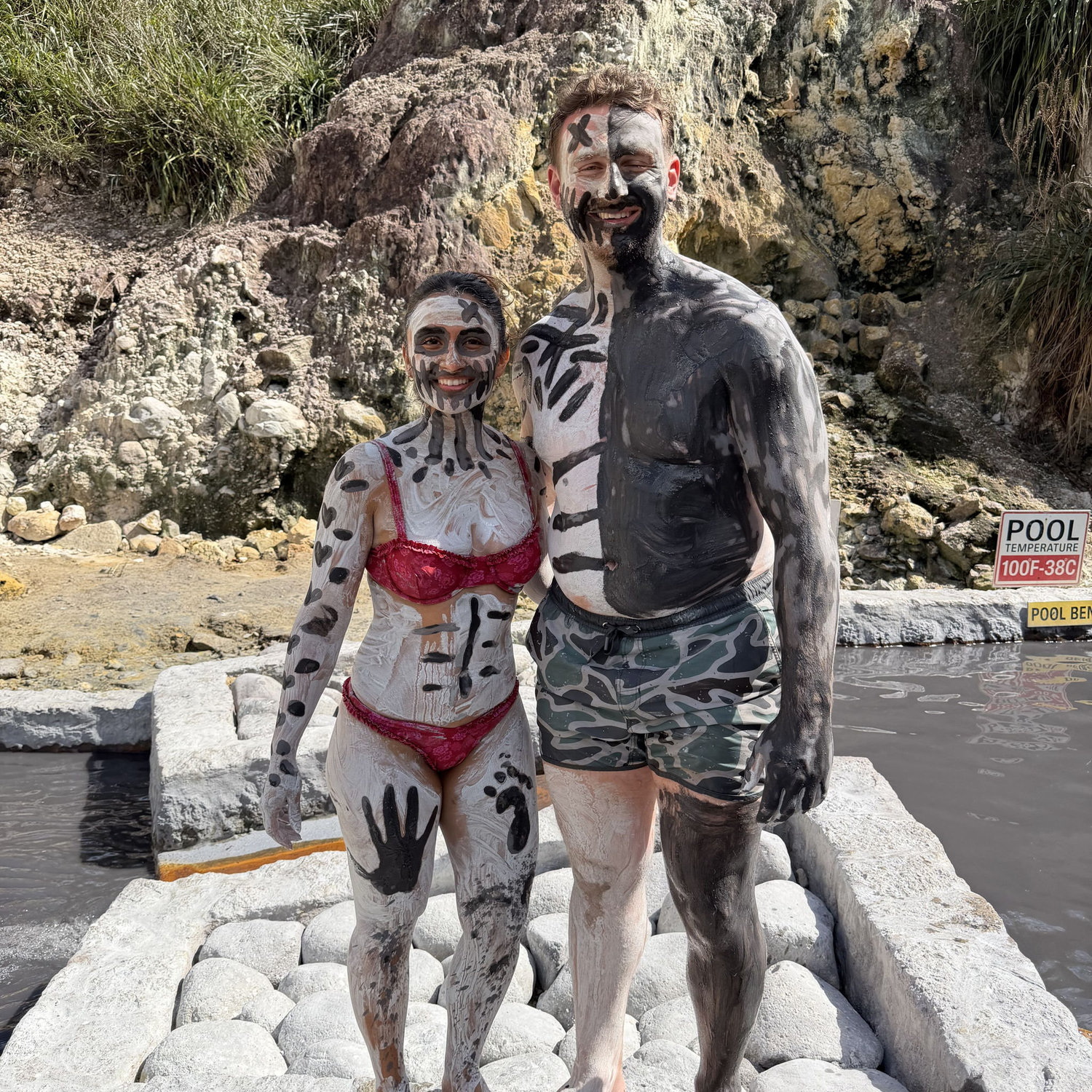 mud bath in St. Lucia :0