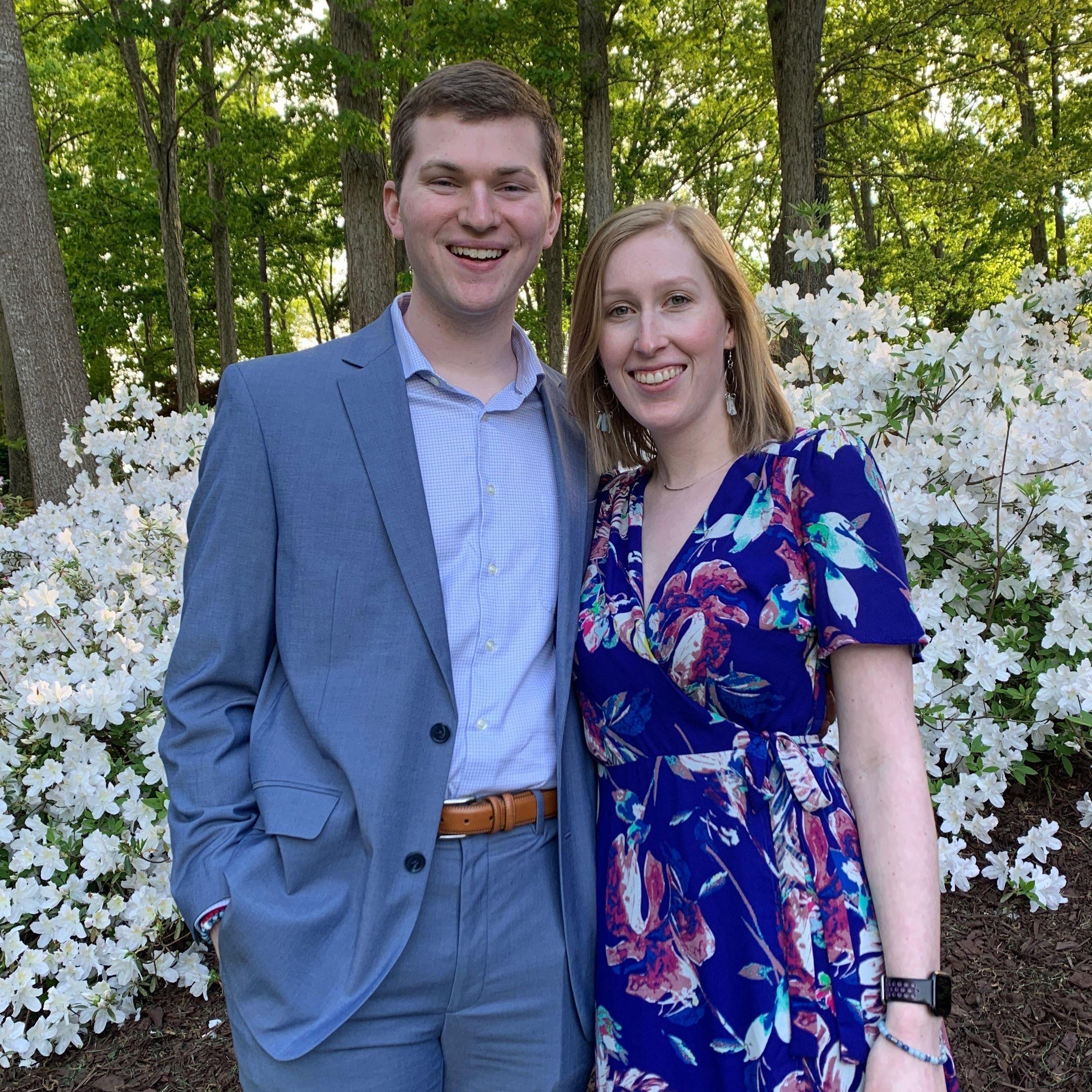Family weddings have been a big part of the past few years, and now we're excited for ours! Taken at Lauren and Cory Weiss' in 2021.