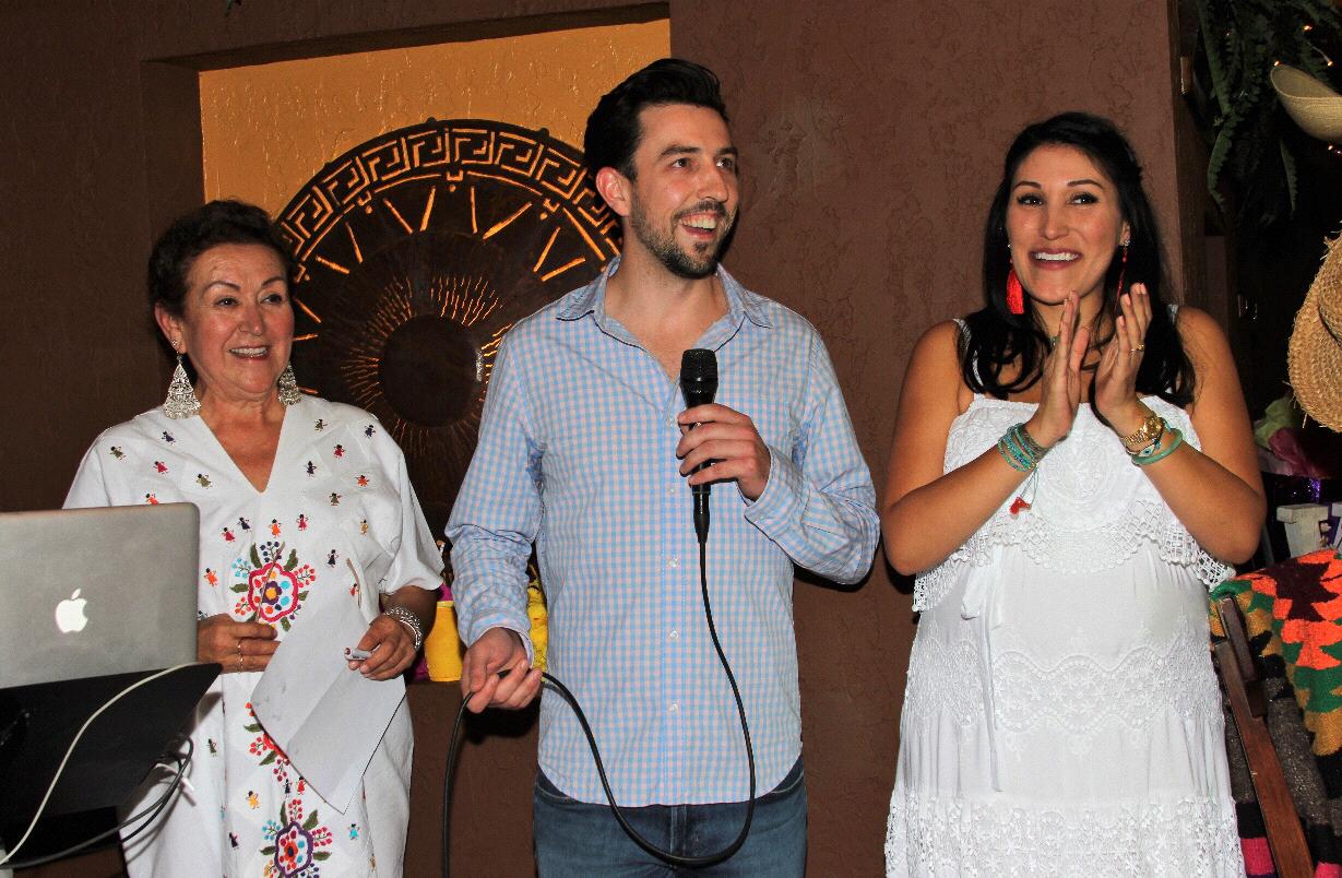 Michael giving thanks to guests in El Paso.