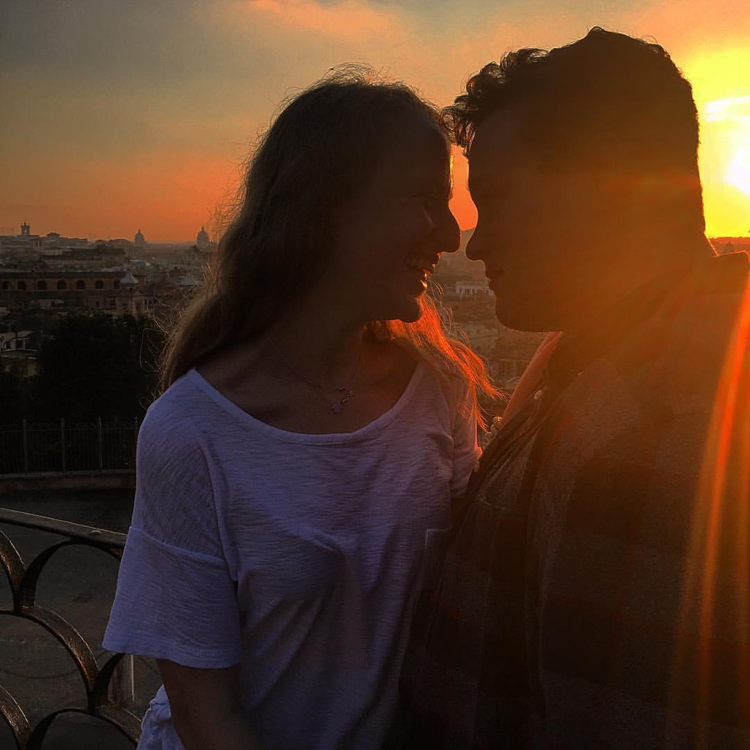 Carly and Max visiting Rome, Italy in 2015!
