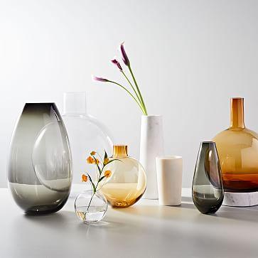 Amber Foundations Vases
