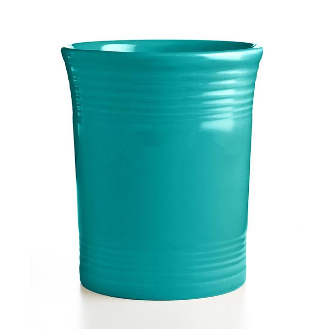 Fiesta Turquoise Utensil Crock