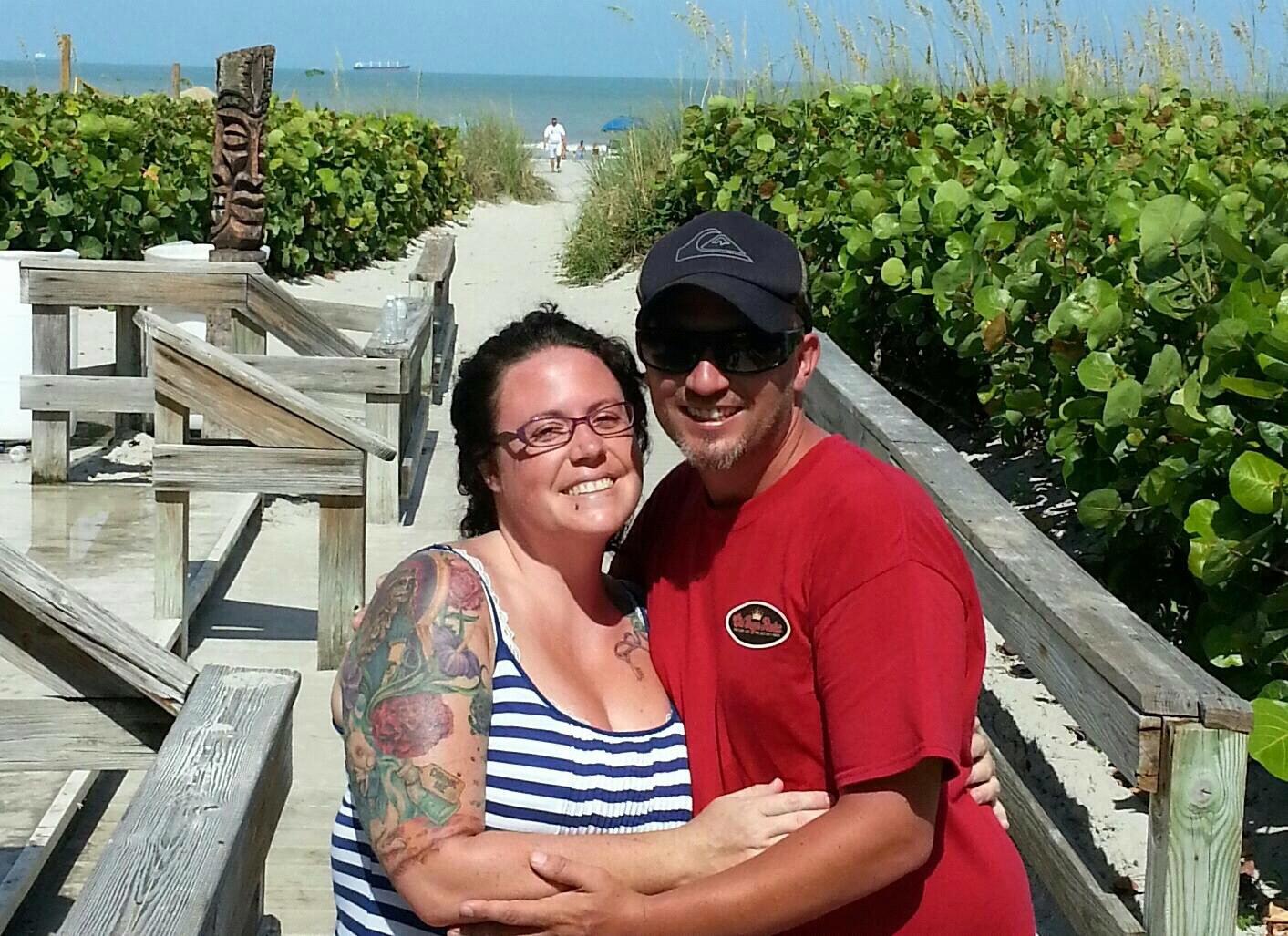Celebrating Chris’ 40th Birthday at Cocoa Beach