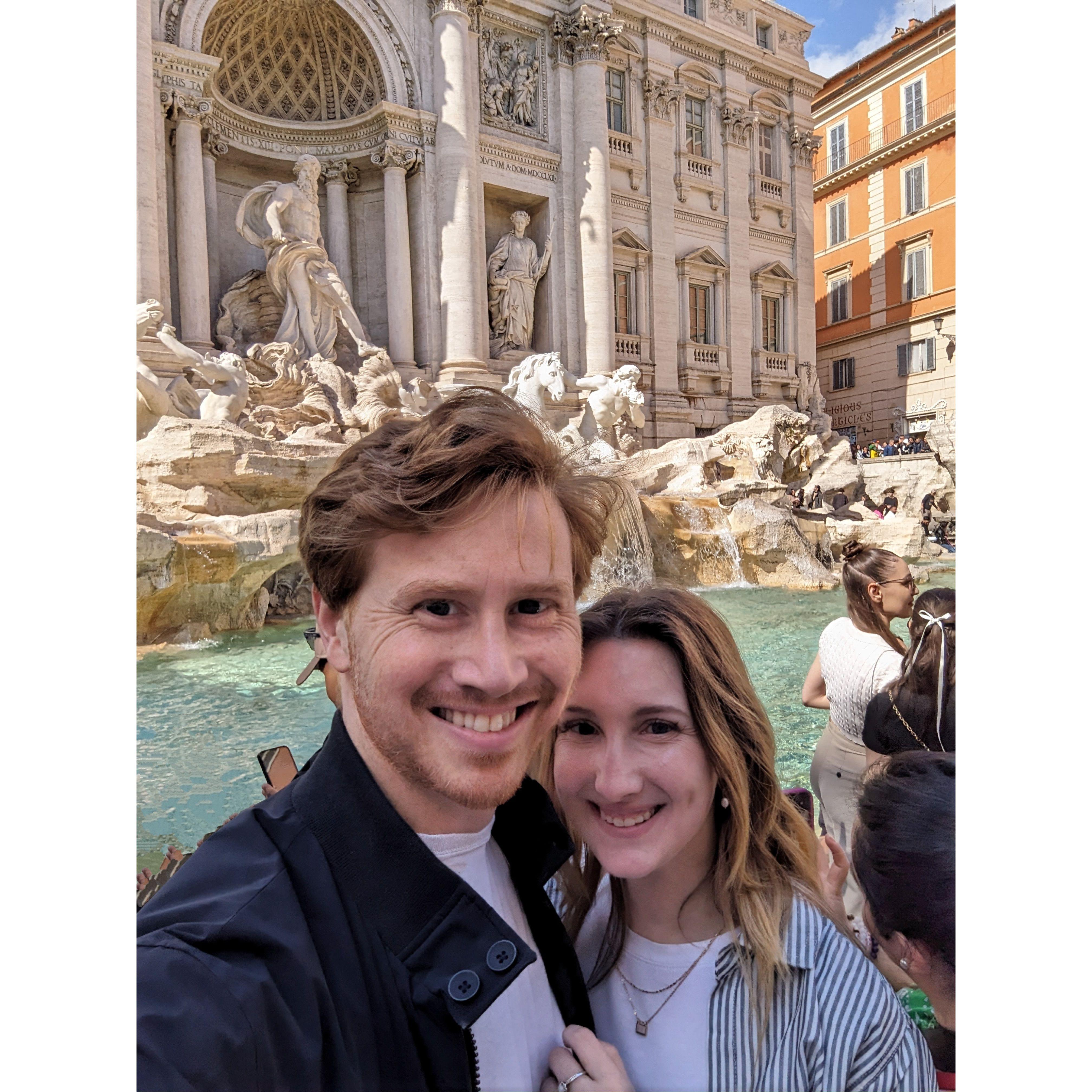 We visited Rome in April 2024