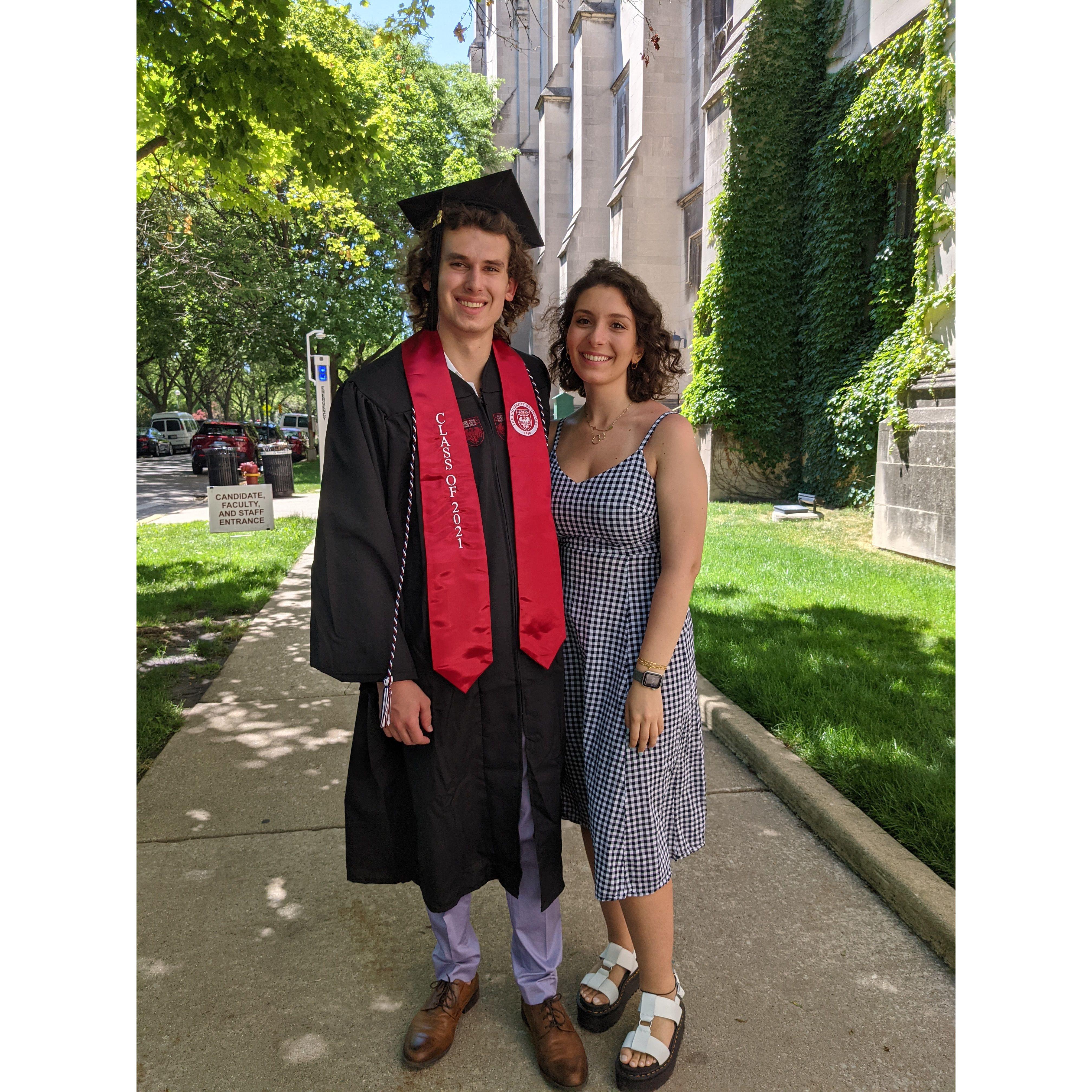 Nick's undergrad graduation!